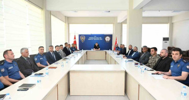 Erzincan'da NATO Zirvesi öncesi güvenlik toplantısı yapıldı