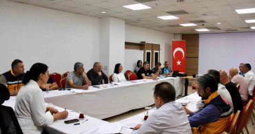 Erzincan'da Sağlık Afet Planı İçin Hazırlık Toplantısı Yapıldı