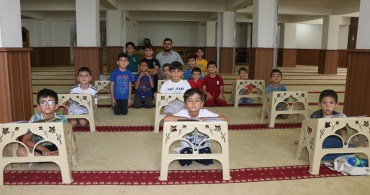 Erzincan'da yaz Kur'an kursları başladı, camiler çocuk sesleriyle şenlendi
