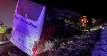 Erzincan'da Yolcu Otobüsü Kazası