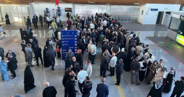 Erzincanlı Hacıların İlk Kafilesi Yurda Döndü
