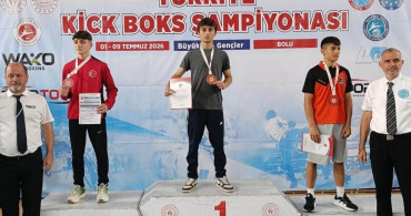 Erzincanlı kick boksçular Türkiye şampiyonasında büyük başarı elde etti