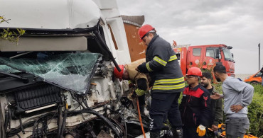 Erzin'de Tanker Narenciye Bahçesine Uçtu