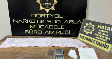 Erzin’de uyuşturucu operasyonu: 250 gram metamfetamin ele geçirildi