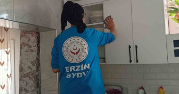 Erzin’de Vefa Temizliği: Yaşlı ve Engellilere Destek