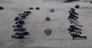 Erzurum emniyeti’nden nefes kesen eğitim