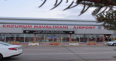 Erzurum Havalimanı Nisan ayında 92 bin yolcuya hizmet verdi