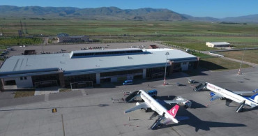 Erzurum Havalimanı'nda Hava Trafiği Raporu