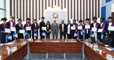 Erzurum Teknik Üniversitesi tömer mezuniyet programı düzenledi
