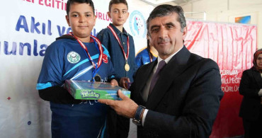 Erzurum'da 8. Akıl ve Zeka Oyunları Turnuvası Sonuçlandı