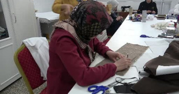 Erzurum'da ehram kumaşı erkek modasında öne çıkıyor