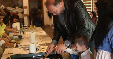 Erzurum'da Güneş Baskı Atölyesi Düzenlendi