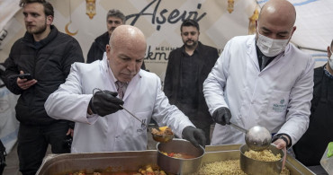 Erzurum'da İftarda Dayanışma: 5 Bin Kişiye Sıcak Yemek