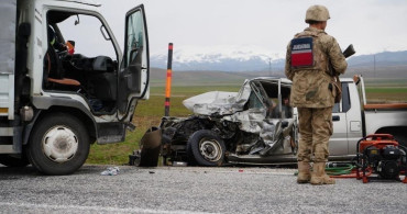 Erzurum’da jandarma bölgesinde bir ayda 25 kişi trafik kazalarında yaralandı