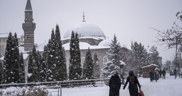 Erzurum'da Kar Yağışı Etkili