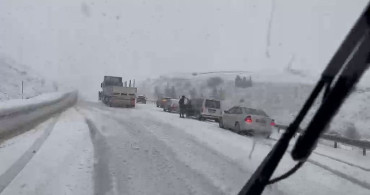 Erzurum'da Mayıs Ayında Kar Sürprizi