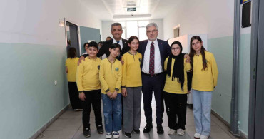 Erzurum'da millî eğitim bakan yardımcısı öğrencilerle buluştu