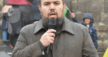 Erzurum'da Sağlık Çalışanlarının Gazze Protestosu