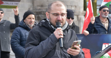 Erzurum'da Sağlıkçılardan Gazze İçin 118. Haftada Sessiz Yürüyüş