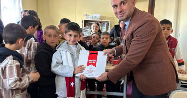 Erzurum'da Şehit Çocuklarına Karne Töreni Düzenlendi