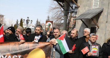 Erzurum'da STK'ler Gazze İçin Bir Araya Geldi