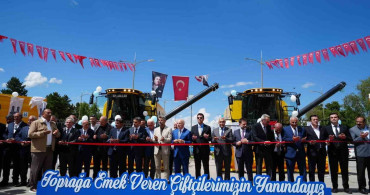 Erzurum'da Tarım Makineleri Parkı'na Yeni Ekipmanlar Eklendi