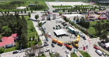 Erzurum'da Tarımda Yenilik: İki Biçerdöver ve Dört Römork Hizmete Alındı