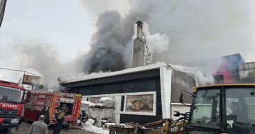 Erzurum'da Yangın: 1 Kayıp, 7 Yaralı