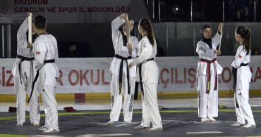 Erzurum'da yaz spor okulları 3 bin sporcunun katılımıyla açıldı