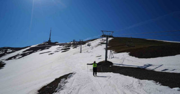 Erzurum’da Yazın Kayak Heyecanı