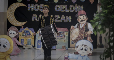 Erzurum'daki İlkokulda Ramazan Coşkusu