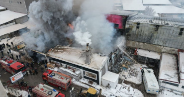 Erzurum'daki Yangında 2 Kişi Hayatını Kaybetti