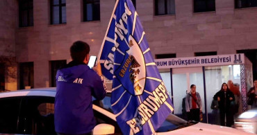 Erzurumspor FK Süper Lig Hedefinde Coşkulu Kutlamalar