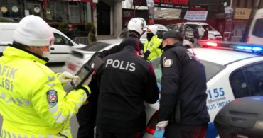 Esenyurt'ta Dolu Olan Minibüslere Ceza Kesildi