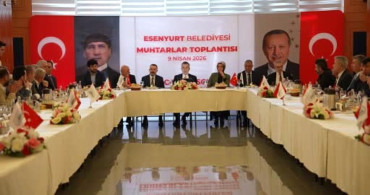 Esenyurt'ta İlçe Emniyet Müdürlüğü Projesi İçin Muhtarlardan Destek