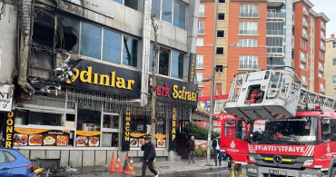 Esenyurt'ta Kebapçı Dükkanında Yangın Çıktı