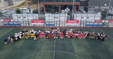 Esenyurt'ta minik kramponlardan büyük final