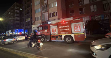 Eskişehir'de apartmanda yangın: bina tahliye edildi