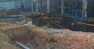 Eskişehir'de inşaatta çıkan yangın kontrol altına alındı