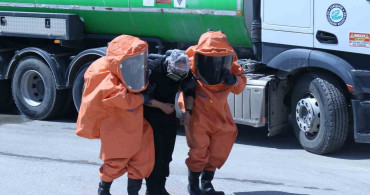 Eskişehir'de Kimyasal Sızıntı Tatbikatı Gerçekleştirildi