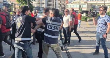 Eskişehir'de NATO karşıtı eyleme polis müdahale etti: 35 gözaltı