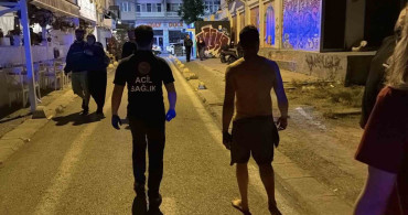 Eskişehir'de parkta alkol alan şahıslar arasında kavga