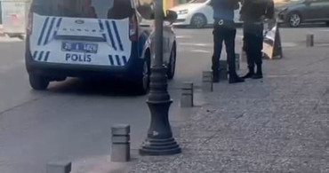 Eskişehir'de sokak ortasında hareketsiz duran şahıs tedirginliğe yol açtı