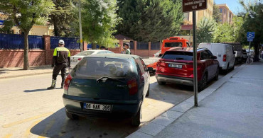 Eskişehir'de tur otobüslerine ayrılan park alanları denetlendi