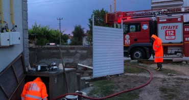 Eskişehir'de Yağışlar Su Baskınlarına Sebep Oldu