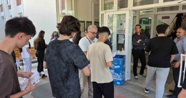 Eskişehir'de YKS'ye yetişmeye çalışan adayın yakınından dikkat çeken tepki