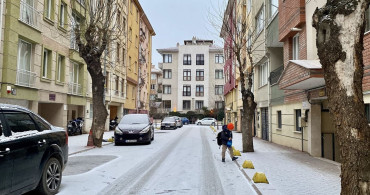 Eskişehir'de Yoğun Kar Yağışı