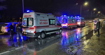 Eskişehir'de Zincirleme Trafik Kazası: 4 Yaralı