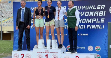 Eskişehirli atletler, İzmir’den madalyalarla döndü