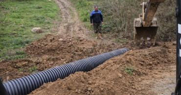 Esmahanım Köyü'nde İçme Suyu Hattındaki Arıza Giderildi